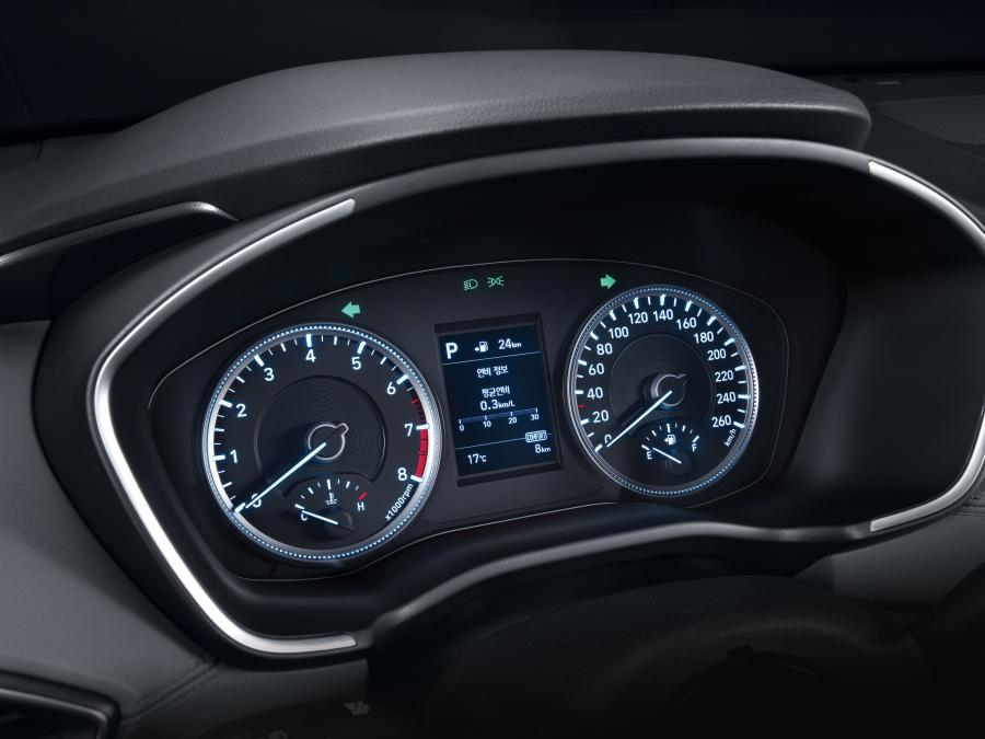 Панель приборов Hyundai Santa Fe 2018 года  (KR) (фото 19 из 56)